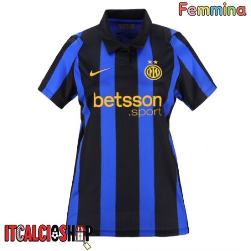 Inter Milan Hakan Calhanoglu #20 Prima Maglia Femmina 2026-27 Manica Corta